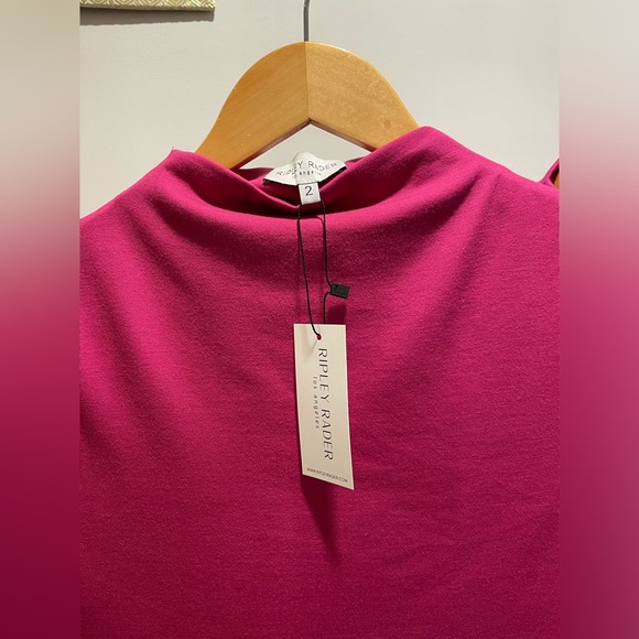 Ripley Rader FUCHSIA PONTE KNIT SKYE DRESS - Picture 8 of 8